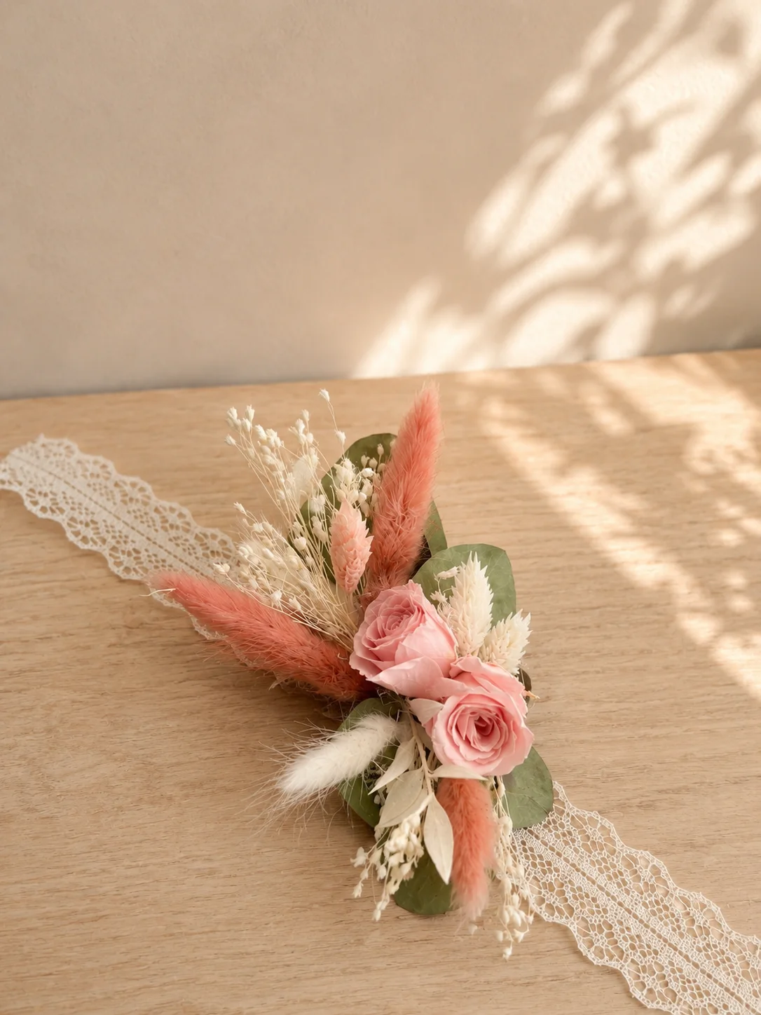 Bracelet fleurs séchées Léonie