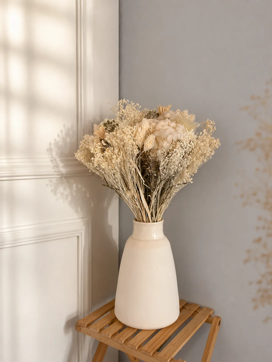 Vase Barga et bouquet Malo