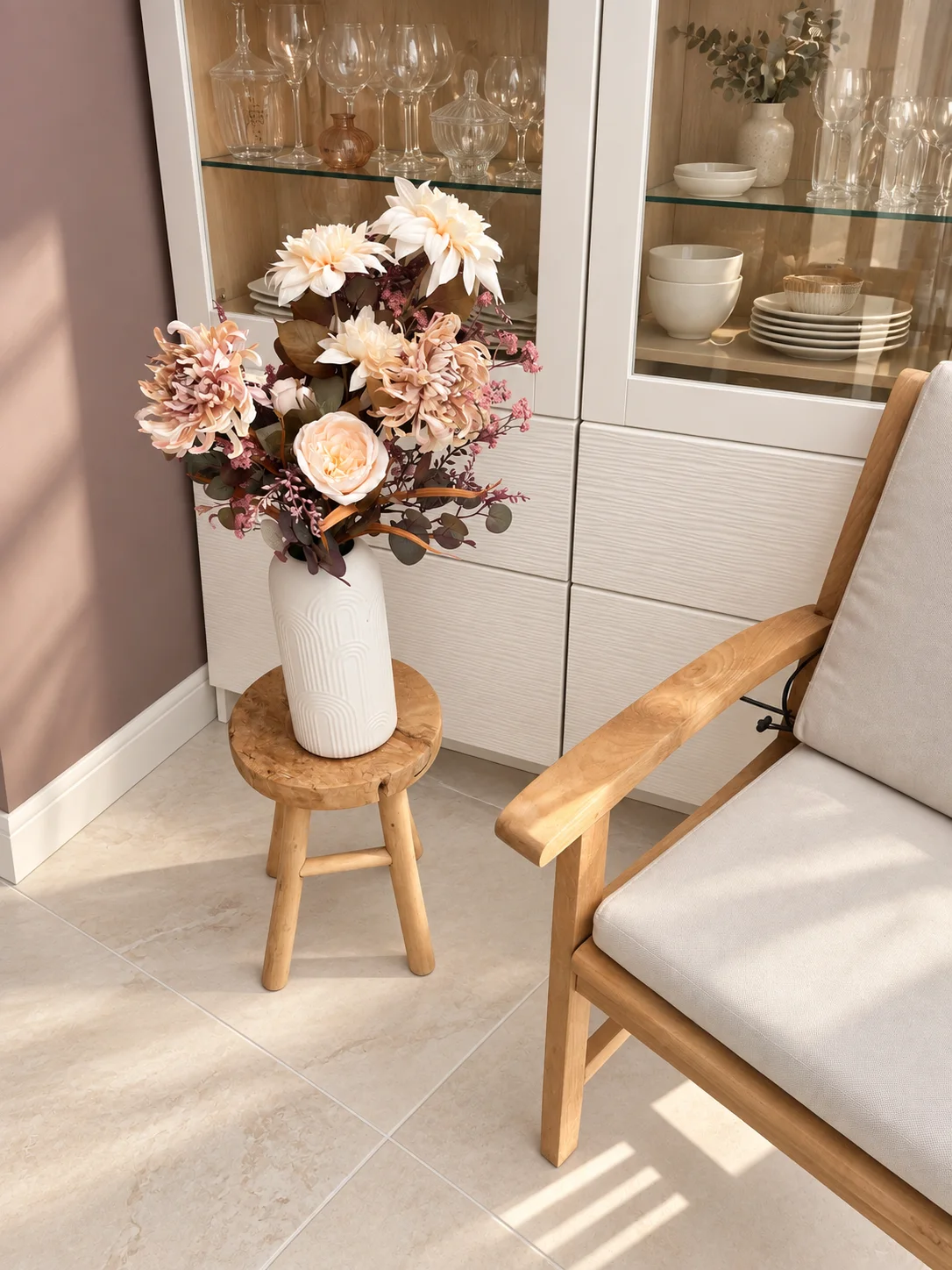 Bouquet de Fleurs Artificielles Haut de Gamme Madeleine